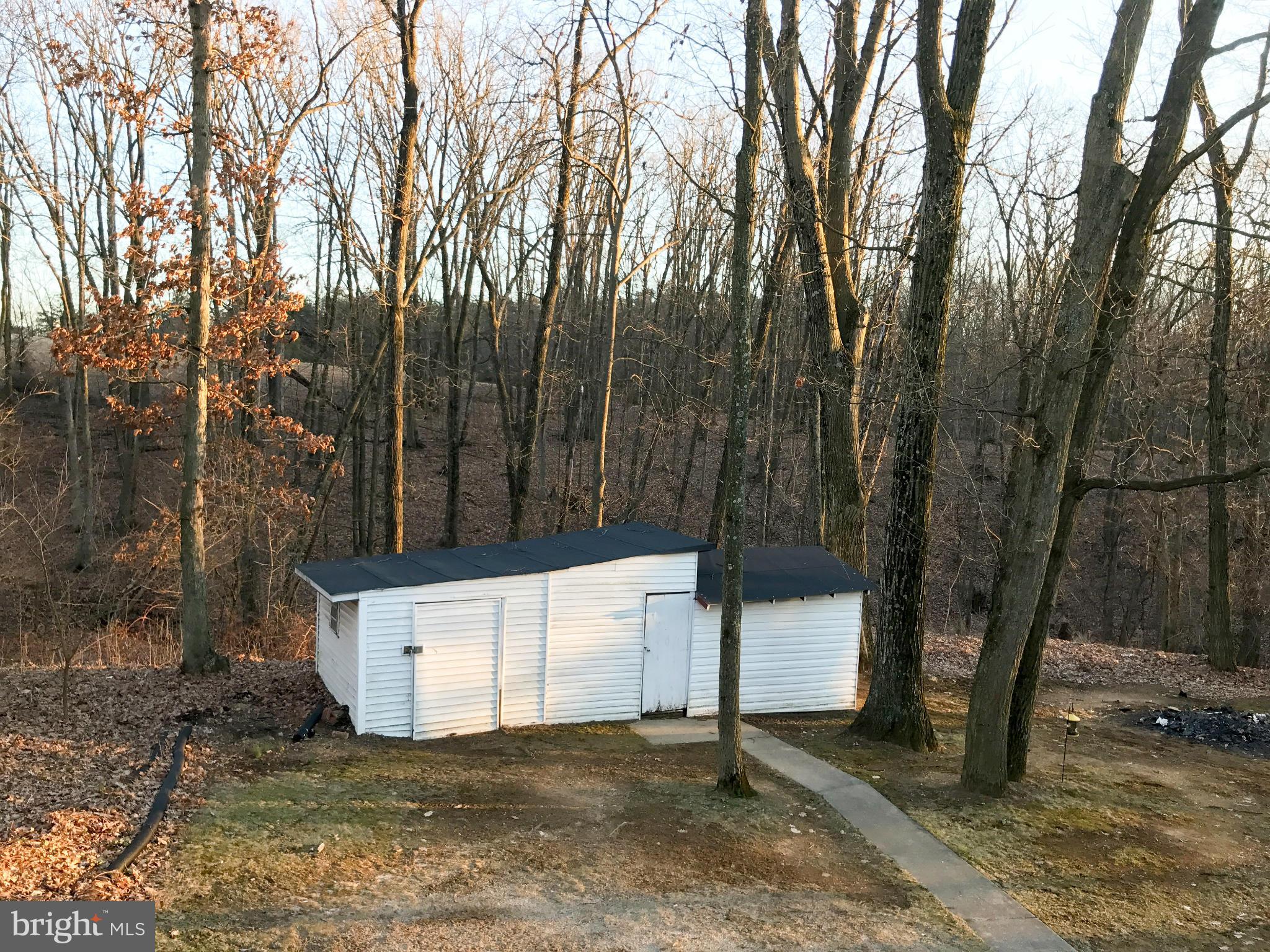 676 Forest Road Chambersburg, PA 17202 - Photo 6 of 25 Rear yard/shed
