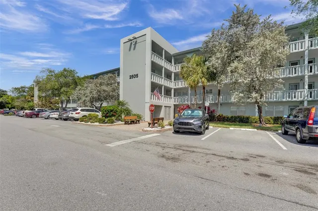 a car parked on the side of a street