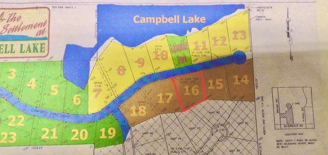 $22,900 | Lot 16 Campbell Lake Drive, Parma, MI 49269
