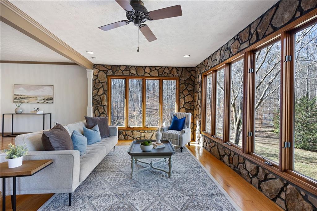 8277 Buchanan Highway Dallas, GA 30157 - Photo 19 of 36 a living room with furniture and a large window
