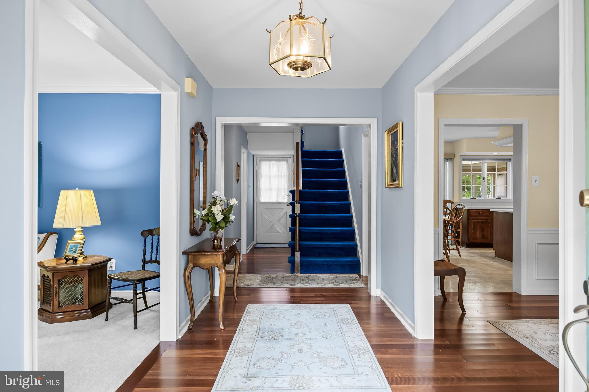 803 Fernwood Road Moorestown, NJ 08057 - Photo 6 of 46 a view of an entryway of house and wooden floor