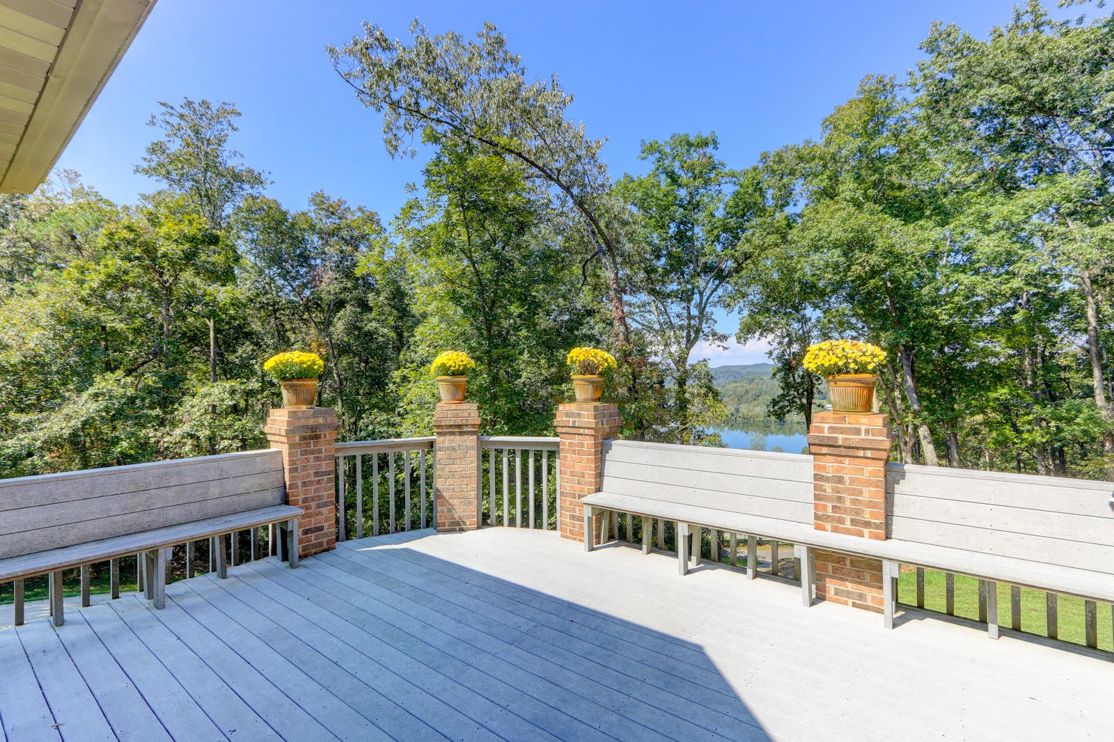 2300 Matlock Bend Road Loudon, TN 37774 - Photo 17 of 39 a view of a wooden deck and a backyard