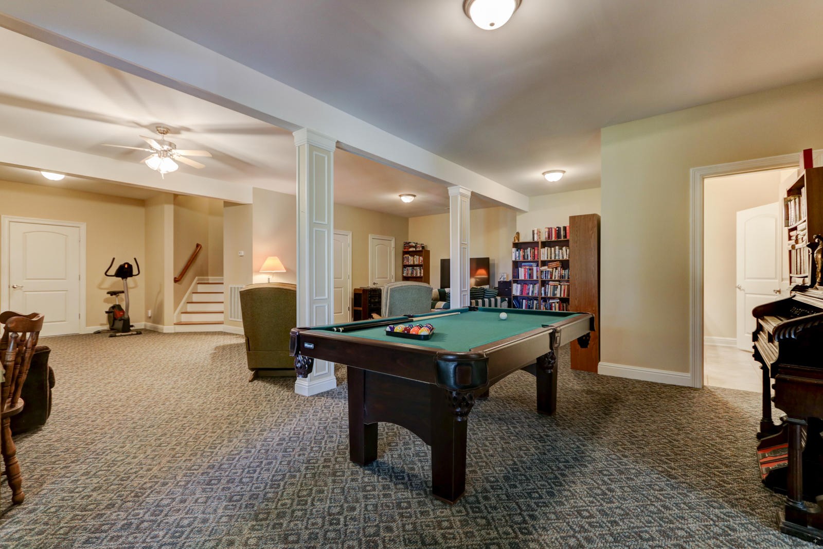 2300 Matlock Bend Road Loudon, TN 37774 - Photo 32 of 39 a room with a table chairs and a gym equipment