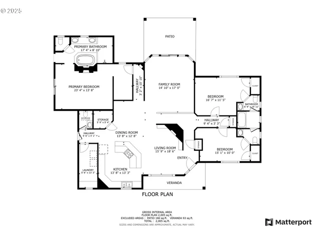 a picture of a floor plan