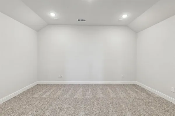 a view of empty room