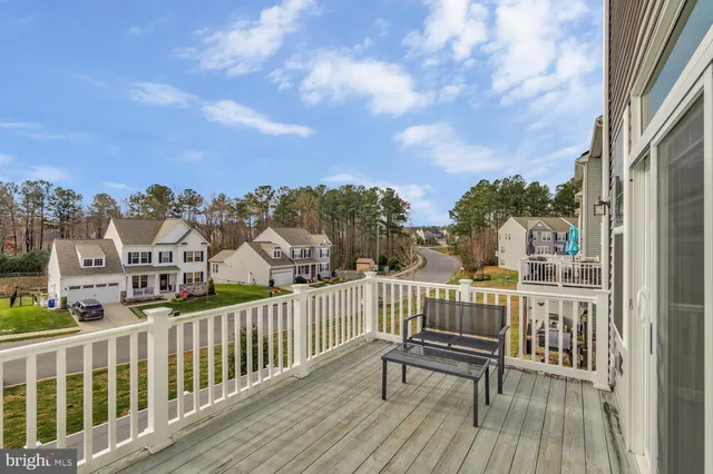 a view of a city from a balcony