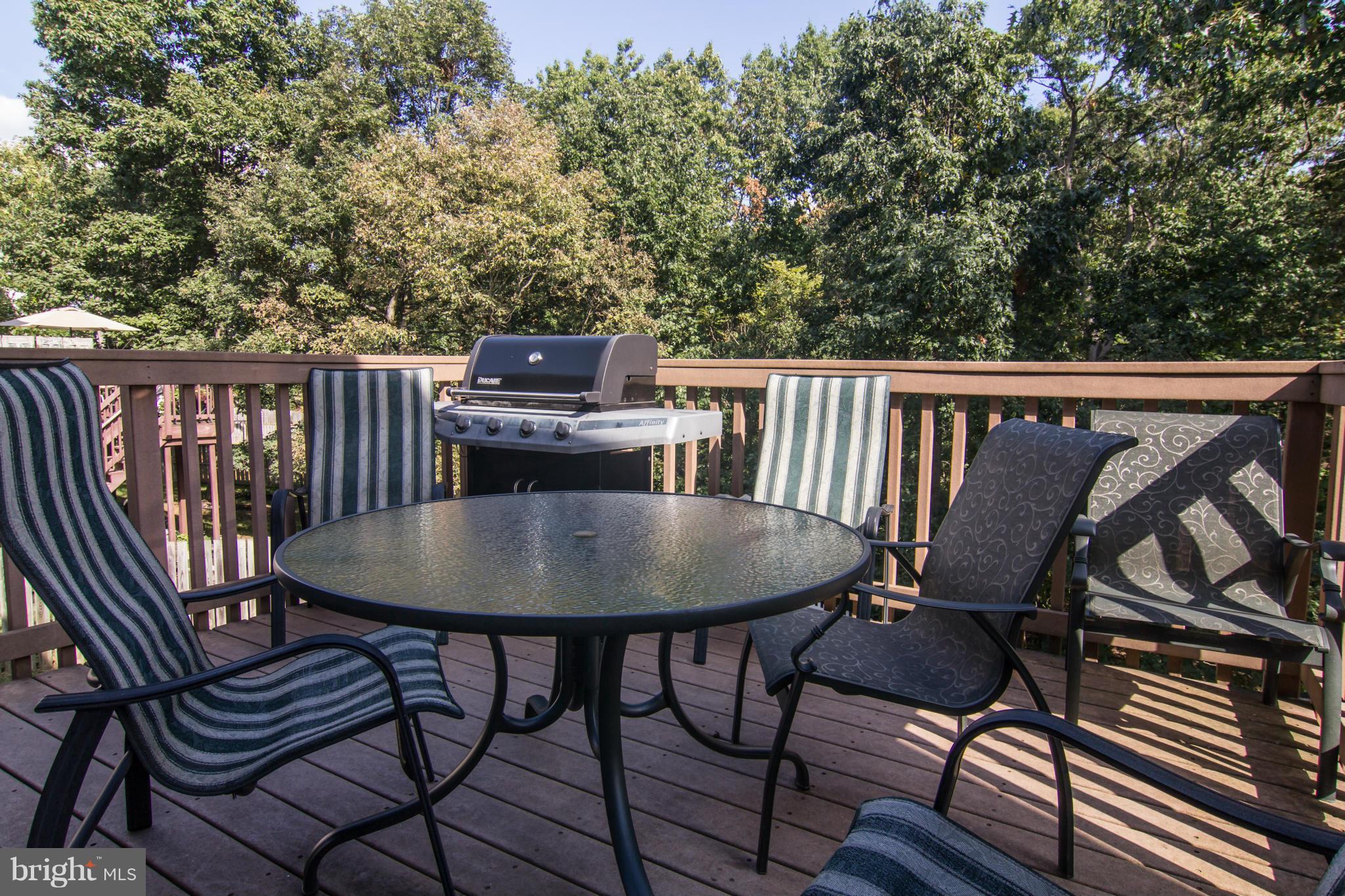 122 Asbury Road Winchester, VA 22602 - Photo 28 of 30 Upper level deck yard backing to trees