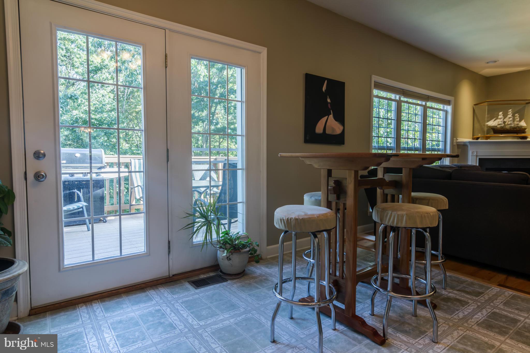 122 Asbury Road Winchester, VA 22602 - Photo 10 of 30 French doors to upper deck