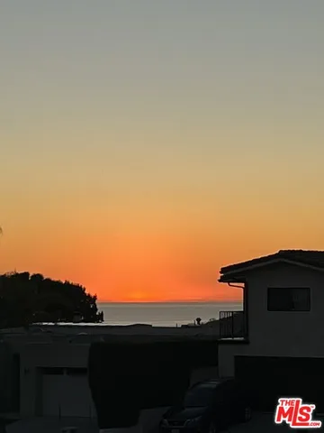 a view of a terrace with a road