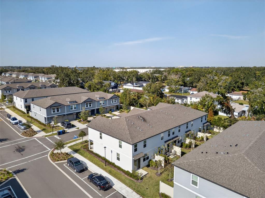 2761 Emory Sound Place Brandon, FL 33510 - Photo 27 of 27 an aerial view of residential houses with city view