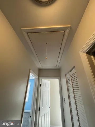 a view of two chairs in a bed