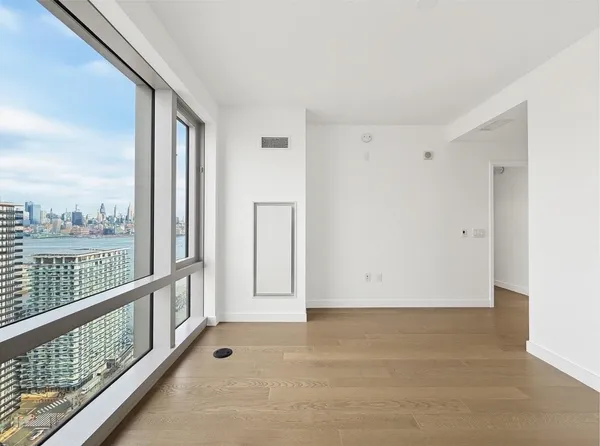 a view of balcony with city view
