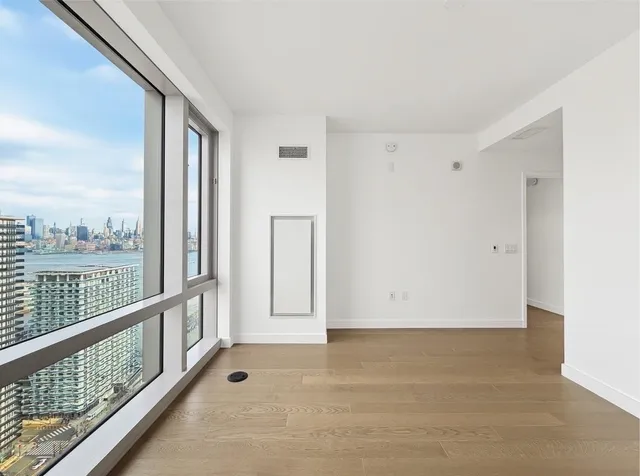 a view of balcony with city view