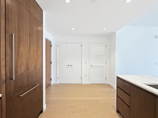 a view of empty room