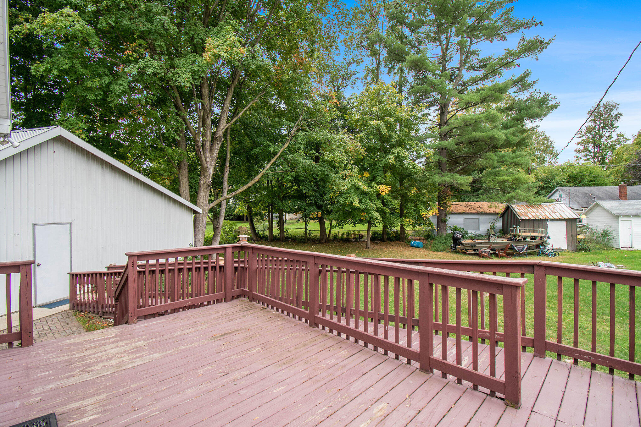 340 Centreville Road Constantine, MI 49042 - Photo 22 of 24 Back Deck with Ramp