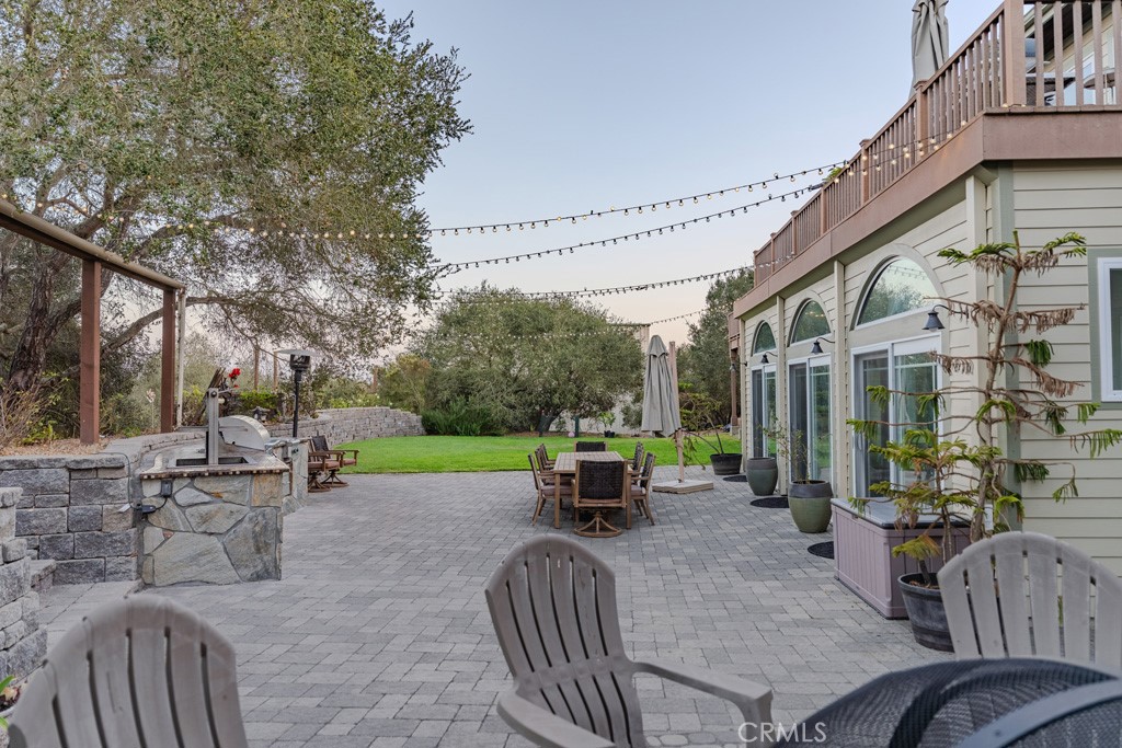 755 Willow Road Nipomo, CA 93444 - Photo 14 of 43 Plenty of space to entertain large parties with ample seating and bistro lighting