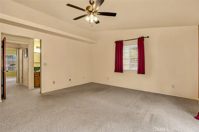 a view of a door of the house