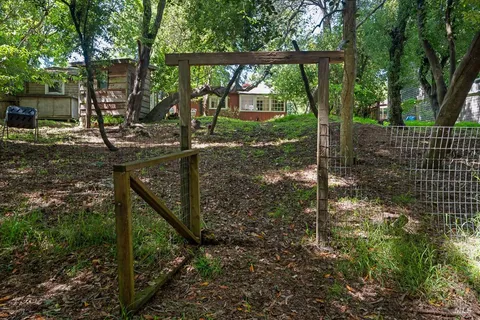 a view of outdoor space and garden