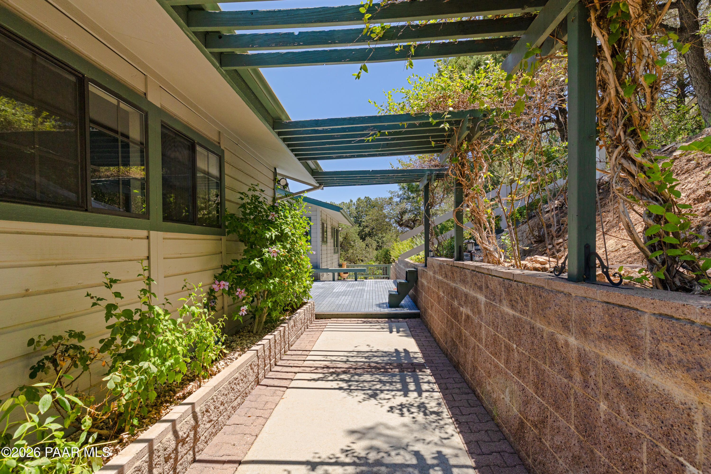 1289 Manzanita Hill Road Prescott, AZ 86303 - Photo 3 of 64 Entry Courtyard