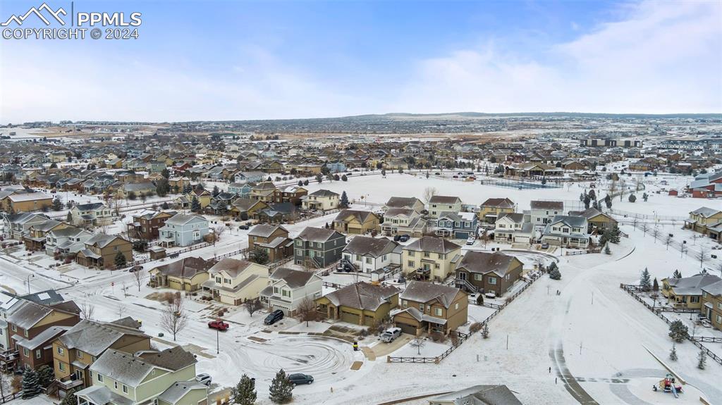8238 Hollygrape Lane Colorado Springs, CO 80927 - Photo 29 of 35 an aerial view of a city