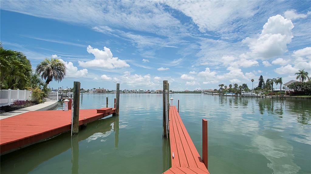 645 Normandy Road Madeira Beach, FL 33708 - Photo 1 of 1 Never ending water views from your magnificent dock