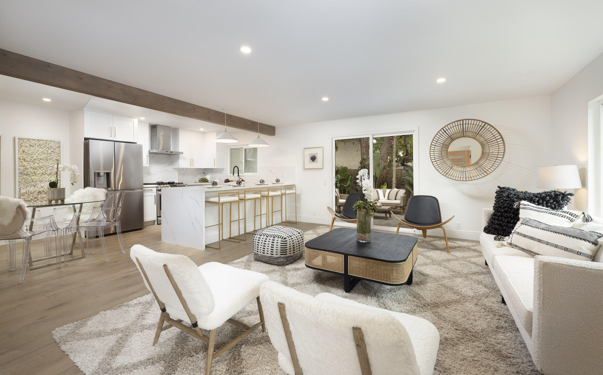 373 Northgate Drive, Unit A Goleta, CA 93117 - Photo 1 of 37 a living room with furniture and kitchen view