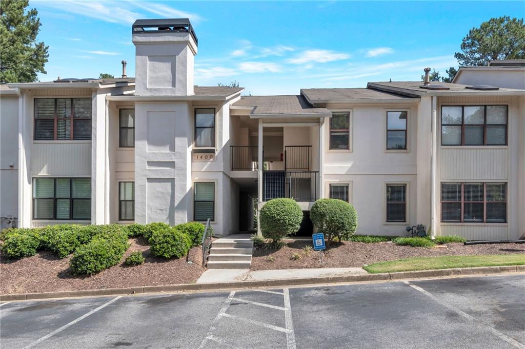 front view of a building