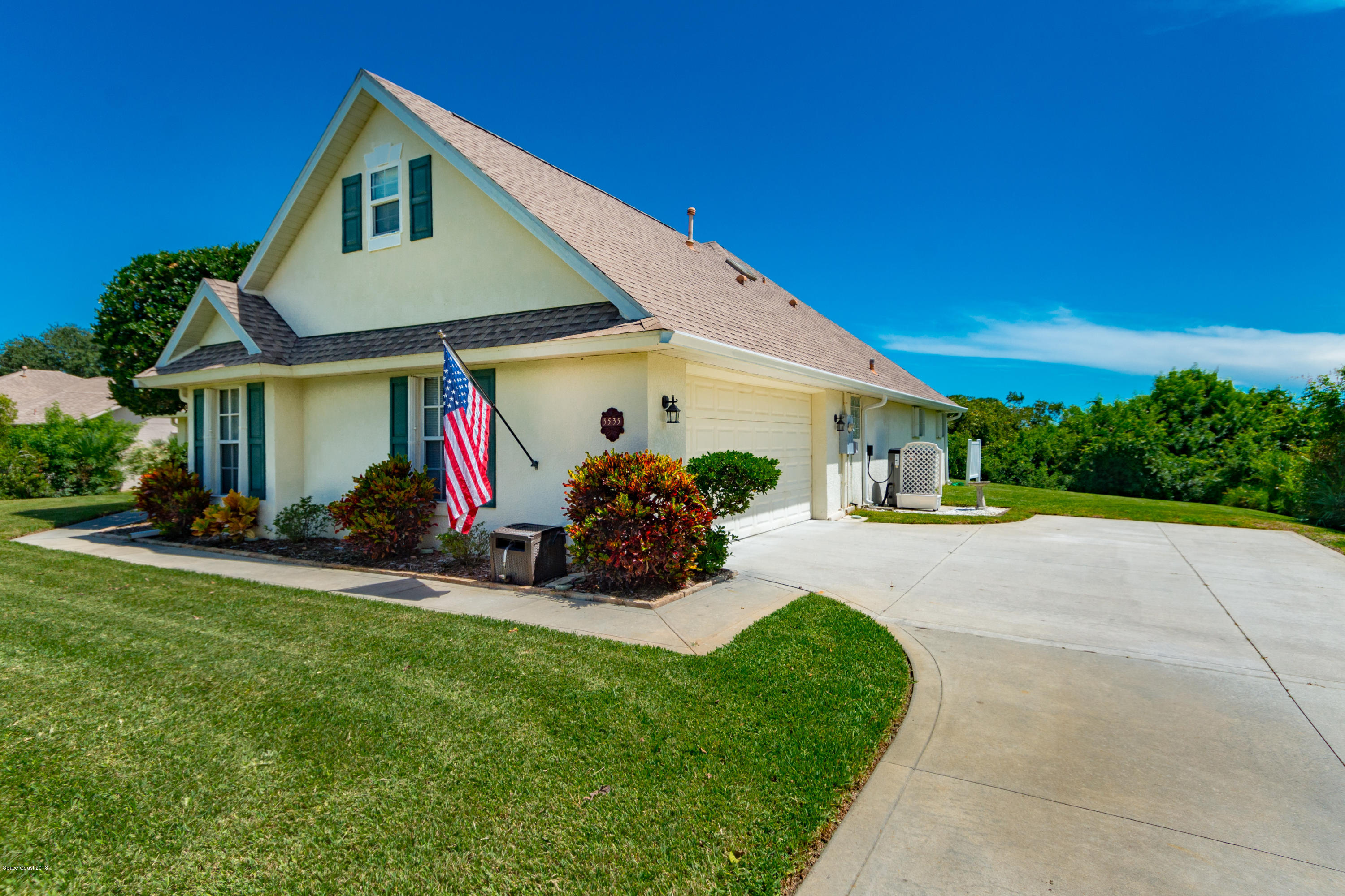 3535 Shady Run Road Melbourne, FL 32934 - Photo 2 of 30 a view of a house with yard and sitting area