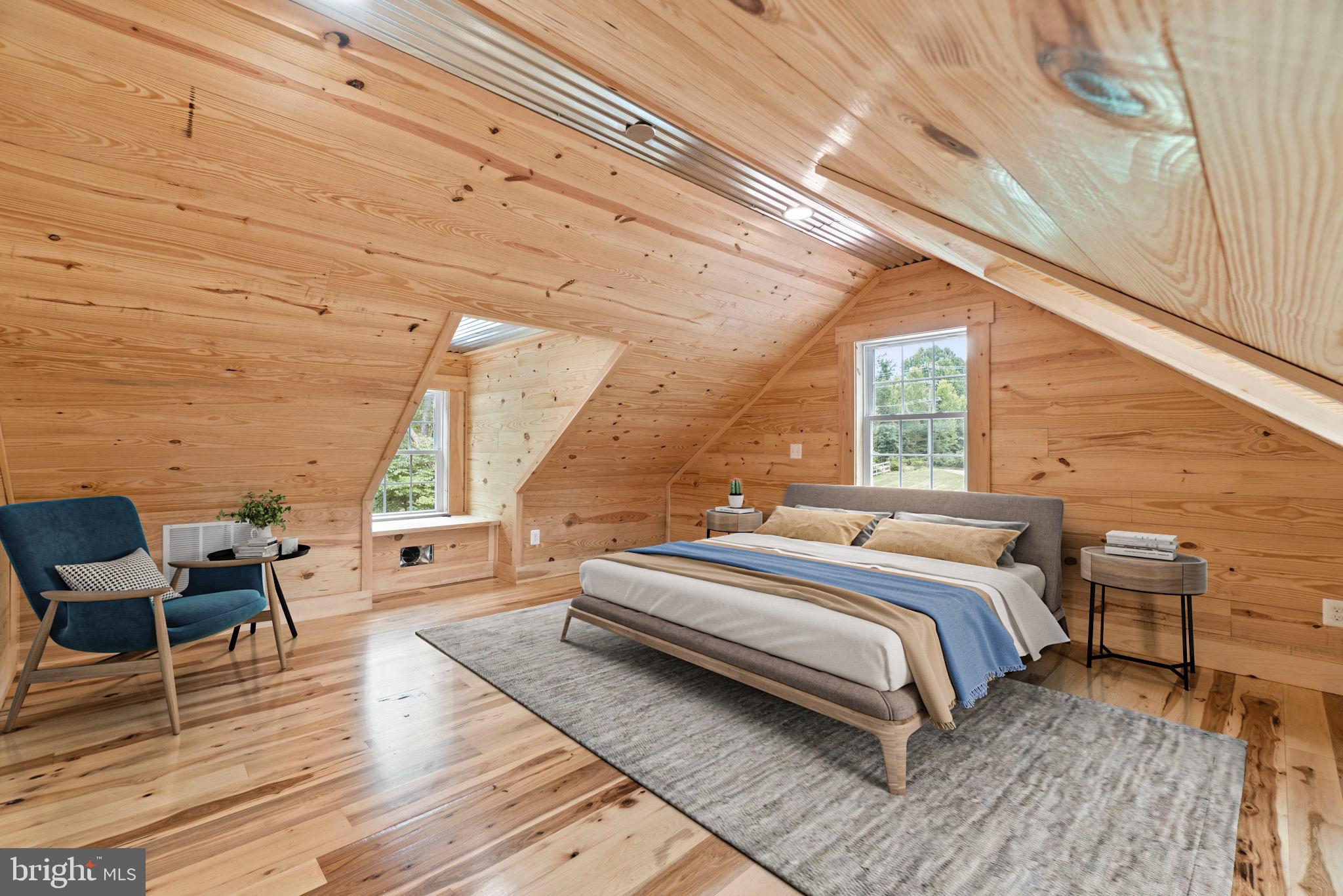 13316 Compton Road Clifton, VA 20124 - Photo 15 of 39 a bed sitting in a bedroom next to a window