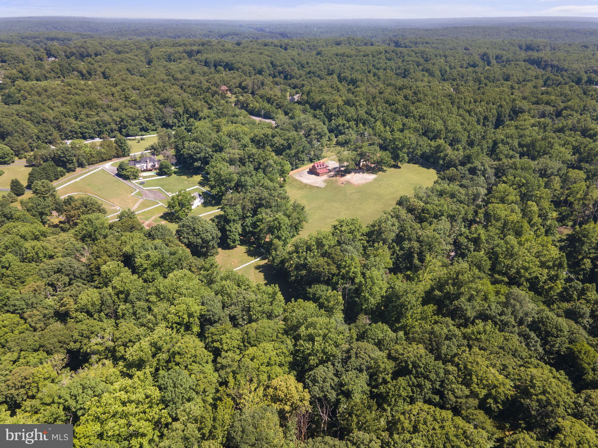 13316 Compton Road Clifton, VA 20124 - Photo 28 of 39 an aerial view of a houses with a yard