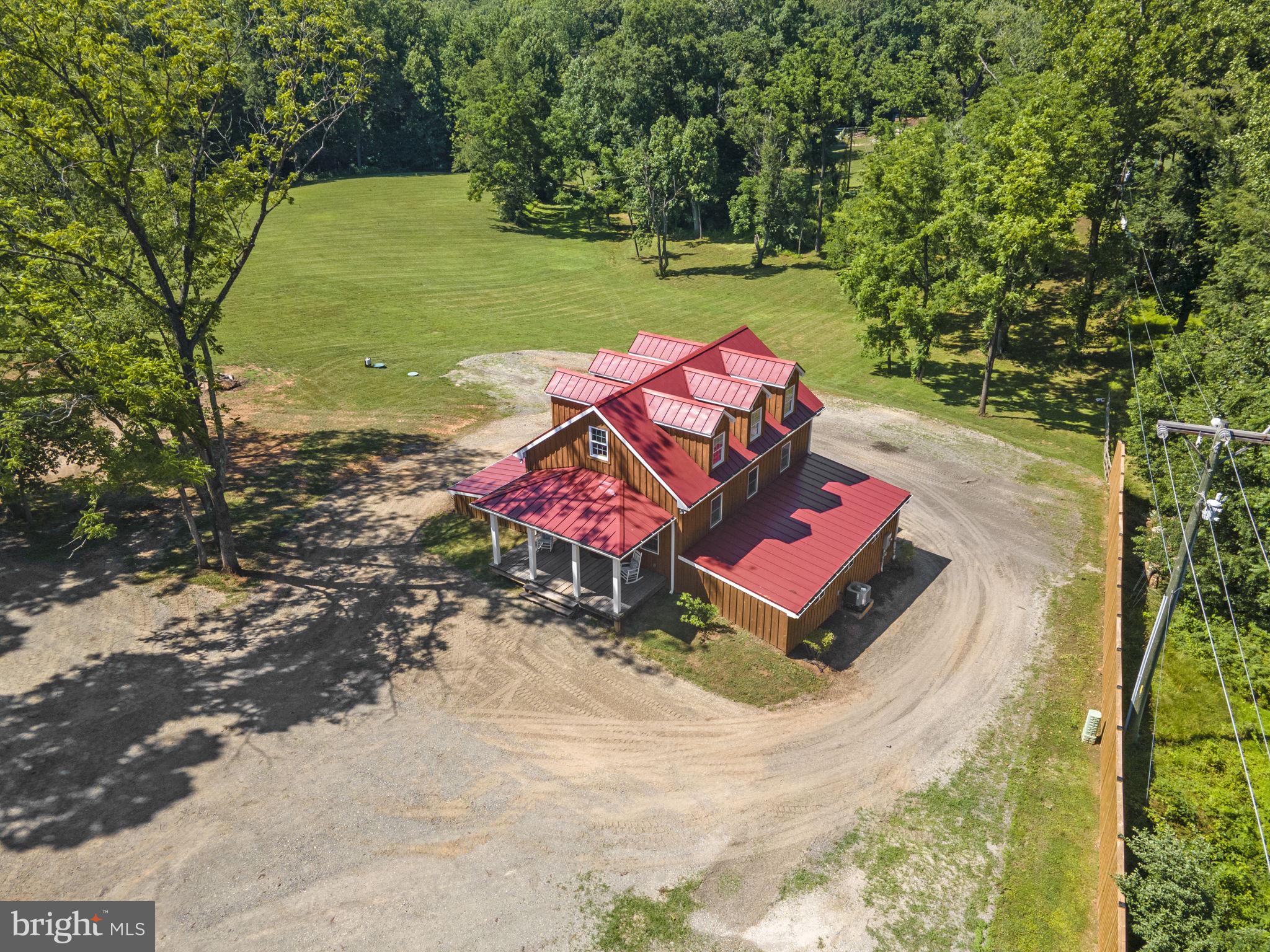 13316 Compton Road Clifton, VA 20124 - Photo 33 of 39 an aerial view of a house with outdoor space