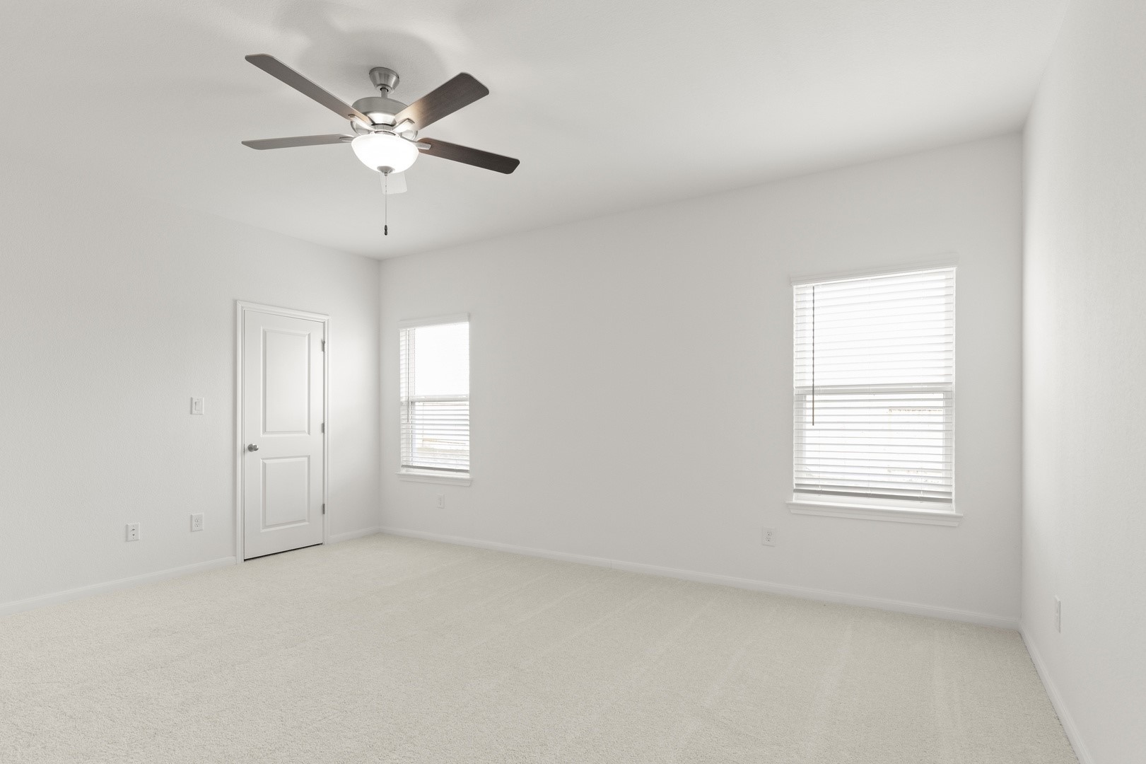 3725 Pin Oak Hills Seguin, TX 78155 - Photo 12 of 21 Spare room with light colored carpet and a ceiling fan