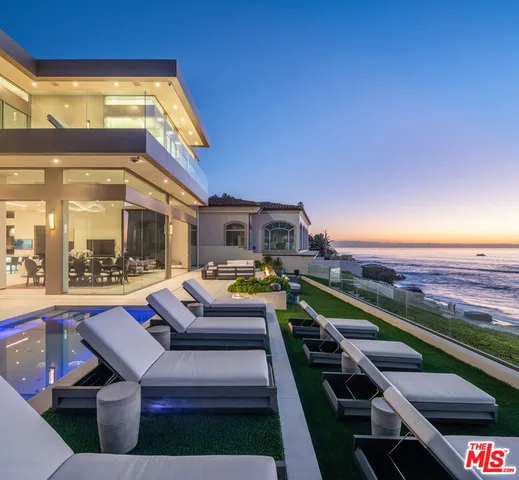 a view of a city with ocean view