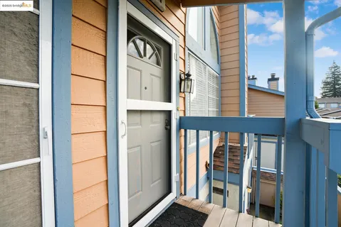 a view of front door
