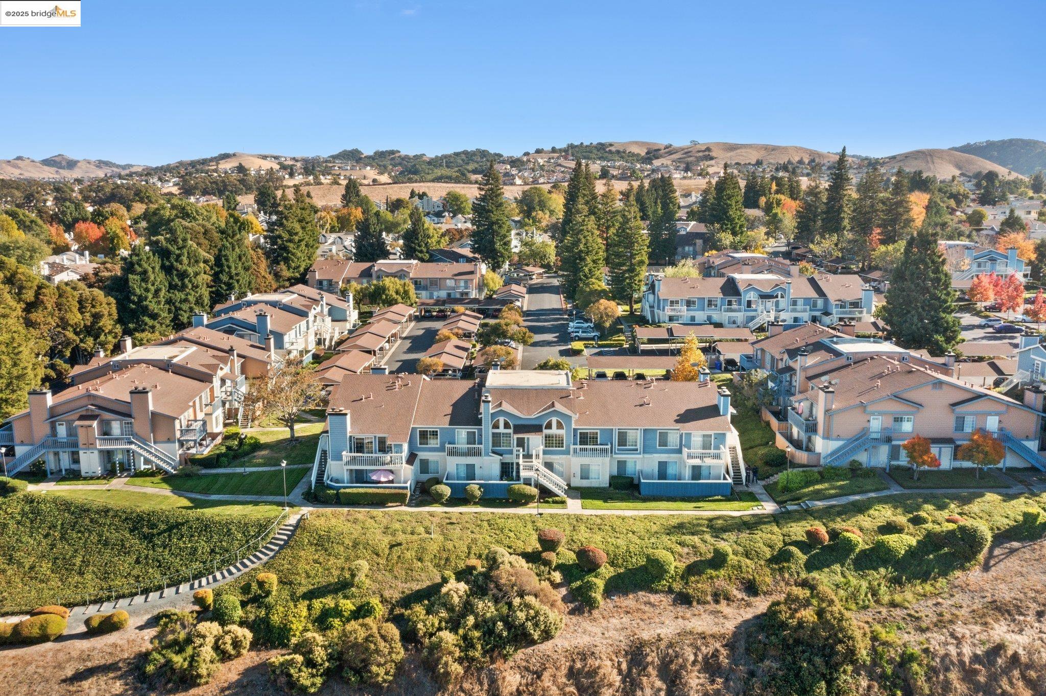 44 Glenwood Hercules, CA 94547 - Photo 33 of 35 a view of a city with mountains in the background
