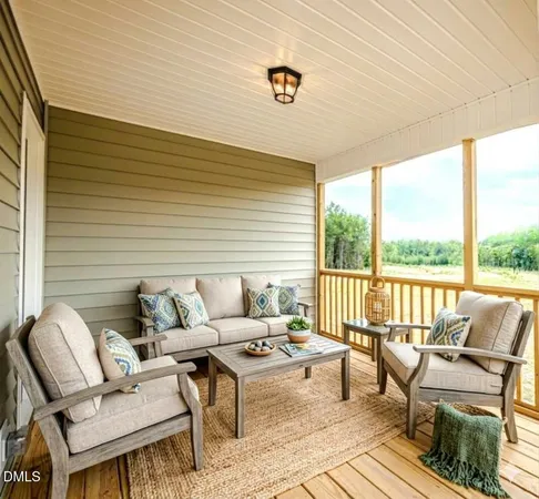 a backyard of a house