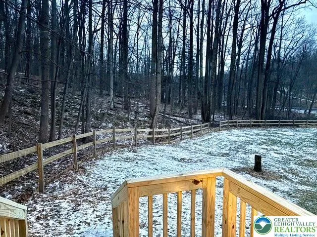a view of a sink with a backyard
