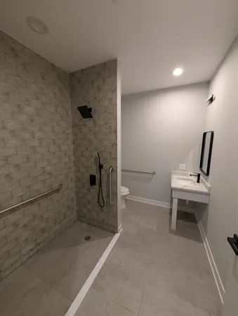 a view of gallery with window