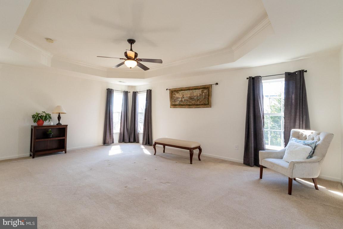 4623 Spring Run Road Warrenton, VA 20187 - Photo 22 of 53 Tray ceilings & lots of wall space in the MBR