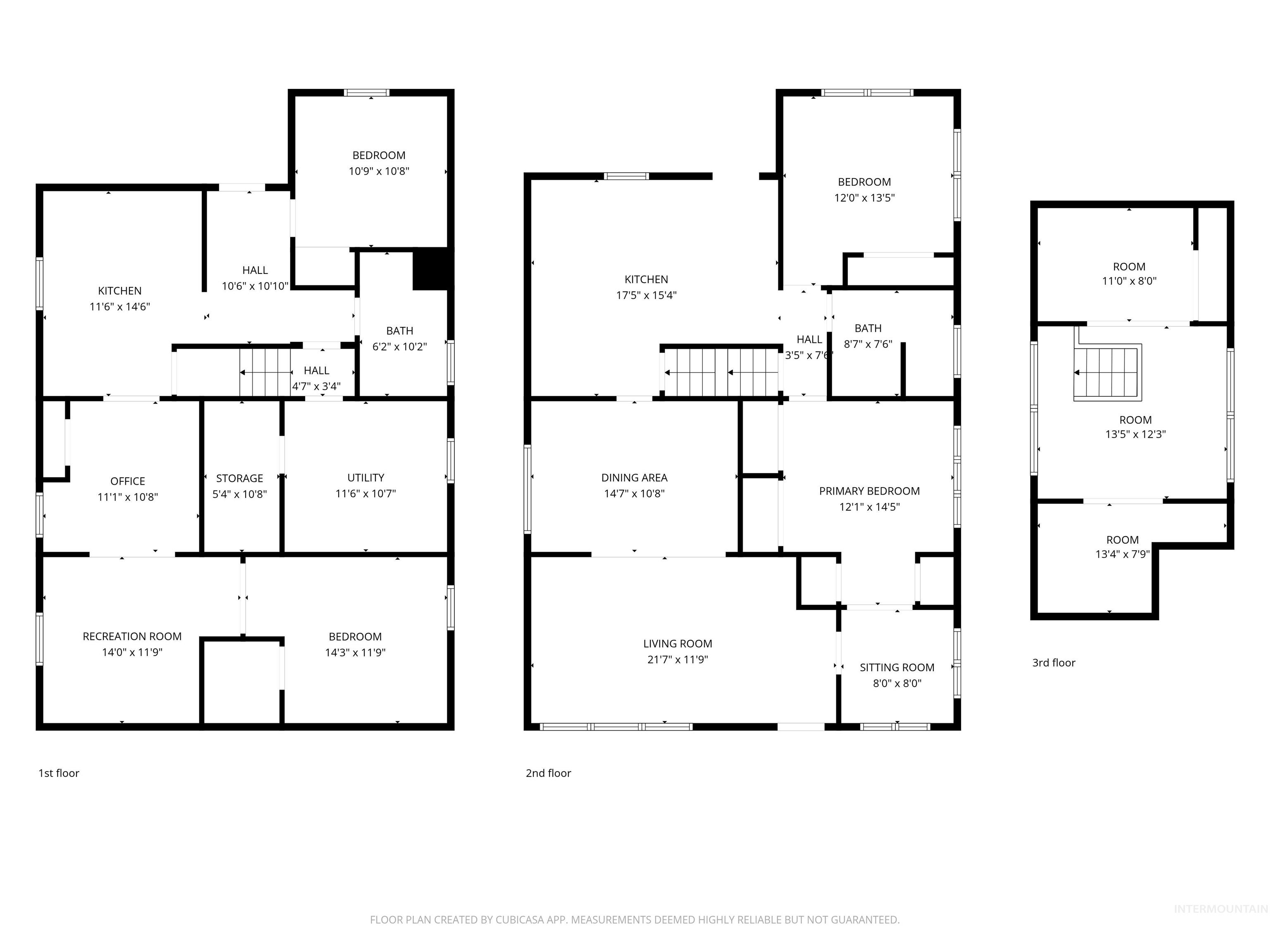 712 3rd Street Lewiston, ID 83501 - Photo 31 of 31 View of home floor plan