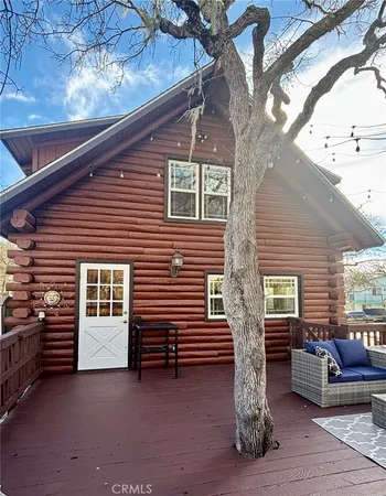 a view of outdoor space with seating area