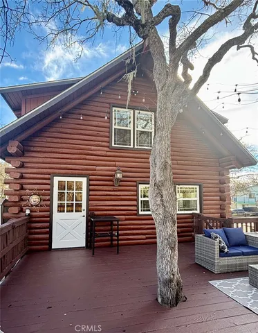a view of outdoor space with seating area
