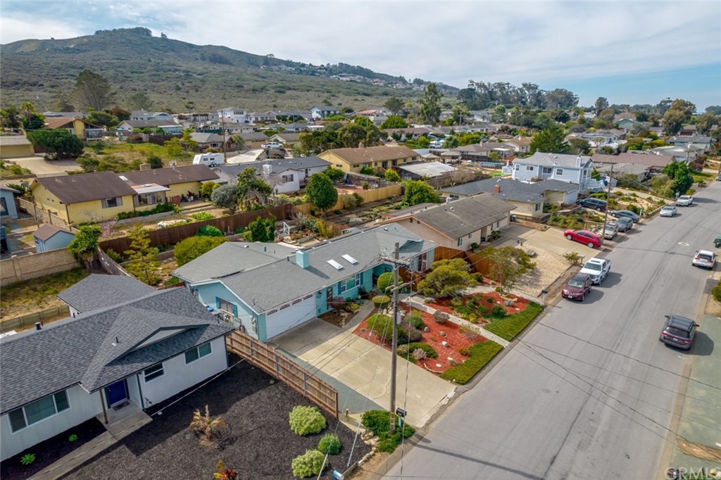 765 Lilac Drive Los Osos, CA 93402 - Photo 47 of 54 an aerial view of a city with lots of residential buildings