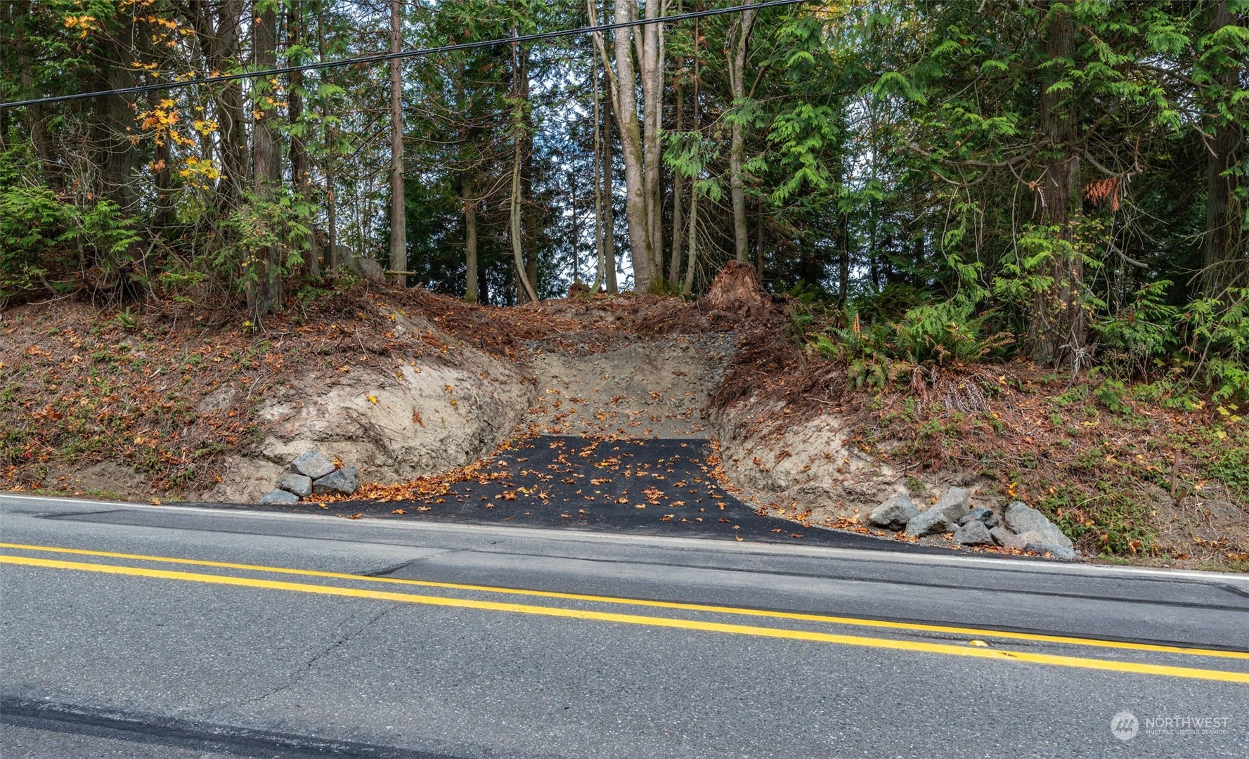 0 Northeast Twin Spits Road Hansville, WA 98340 - Photo 29 of 29 a view of a yard with large trees