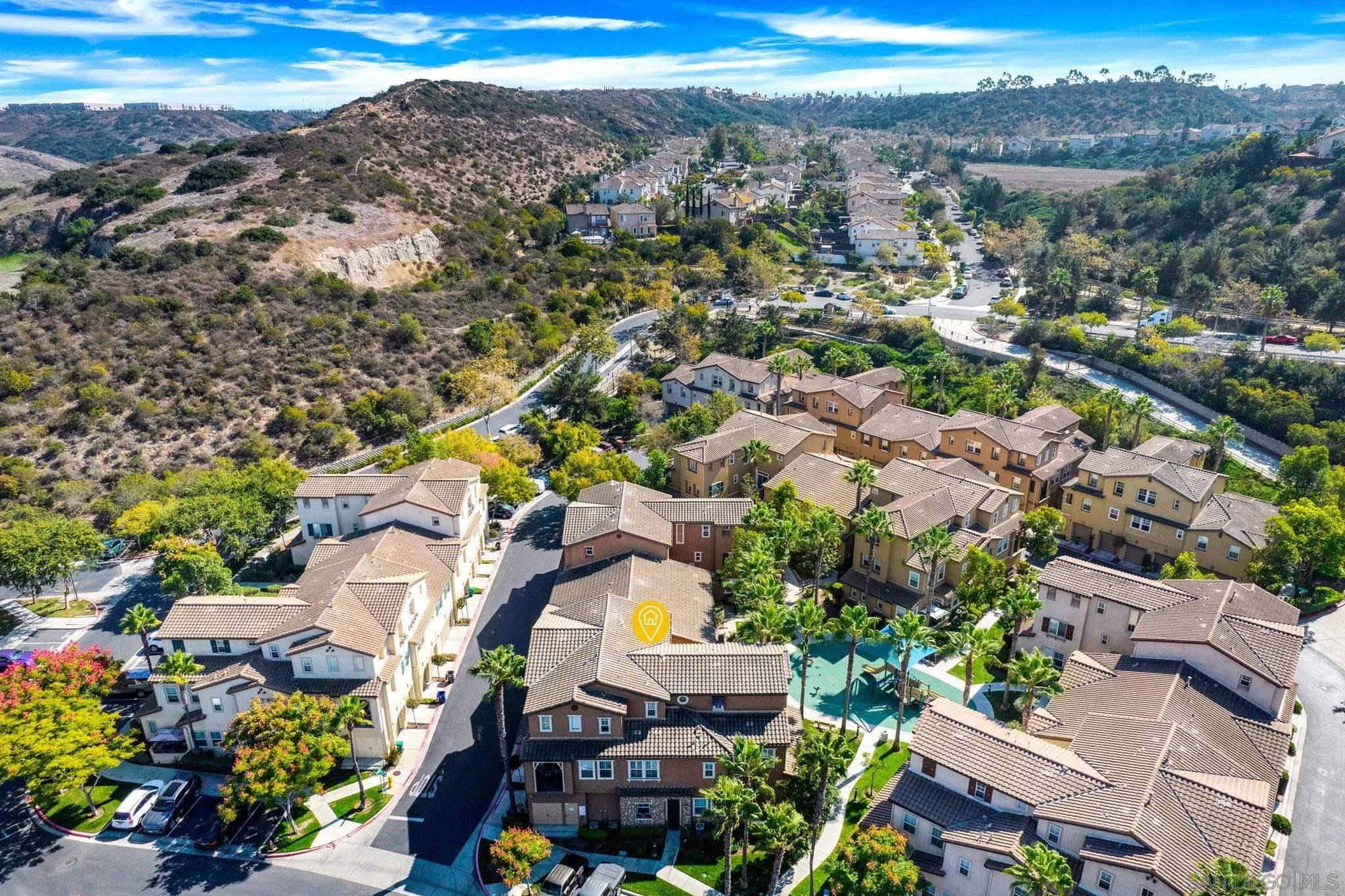 812 Compass Way San Diego, CA 92154 - Photo 36 of 39 an aerial view of residential houses with outdoor space
