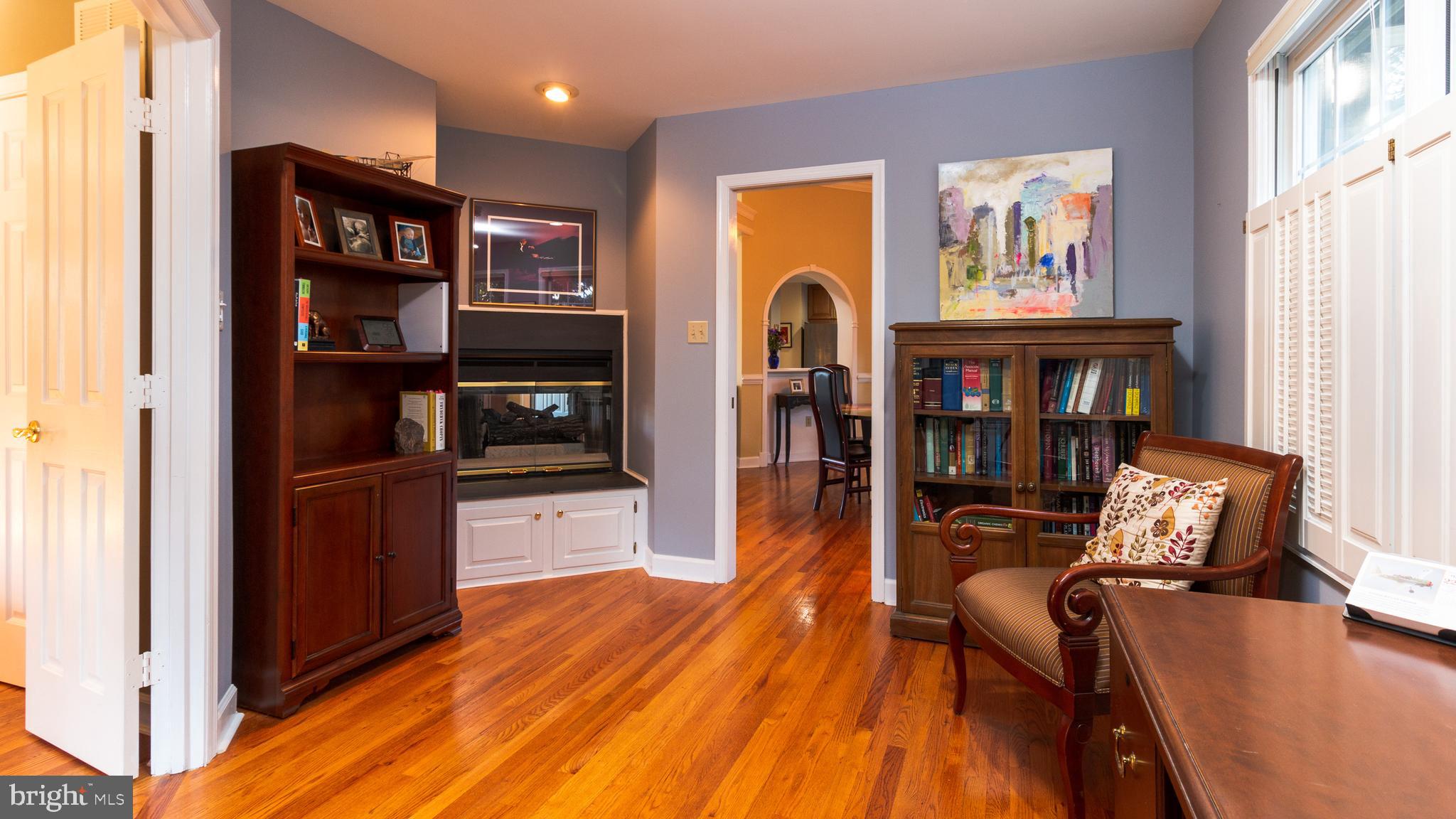 2395 Bear Den Road Frederick, MD 21701 - Photo 16 of 27 Office area with other side of dual fireplace