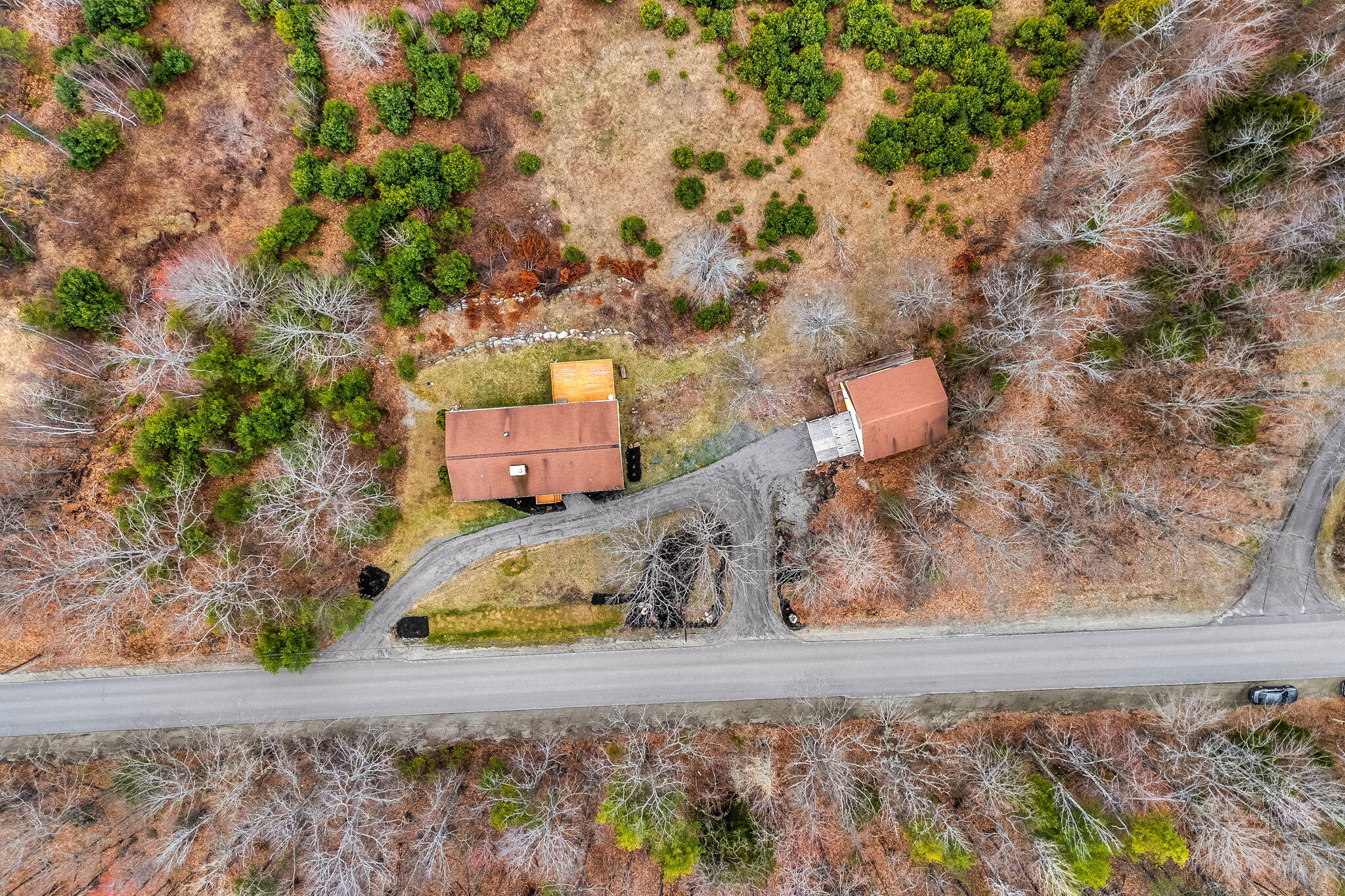 528 West Road Belgrade, ME 04917 - Photo 76 of 99 U-SHAPED DRIVEWAY