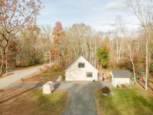 a view of a lake with a mountain