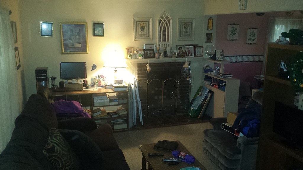 22 Grattan Street Springfield, MA 01119 - Photo 6 of 27 a living room with furniture a flat screen tv and a fireplace
