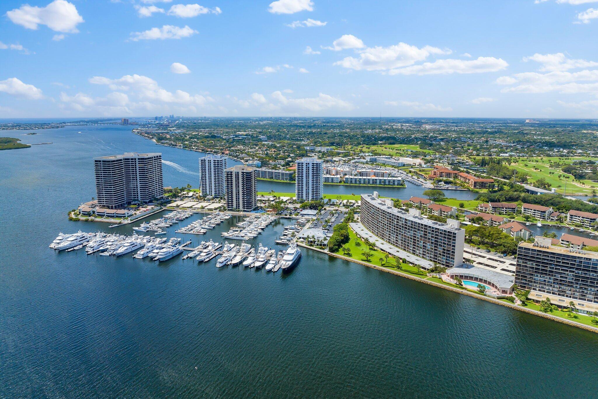 134 Lakeshore Drive, Unit 316 North Palm Beach, FL 33408 - Photo 27 of 30 a view of a lake with a city